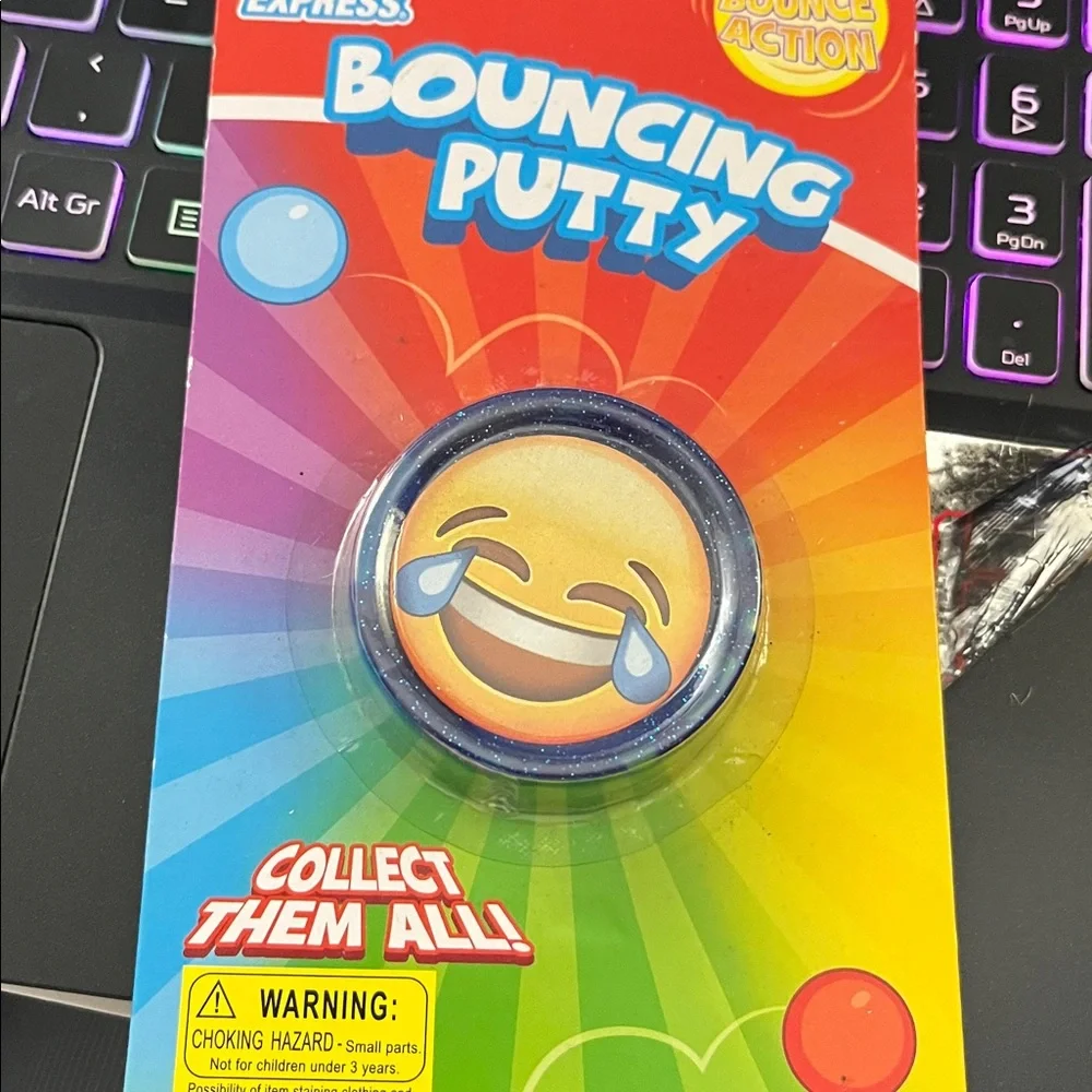 Emoji Bouncing Putty Laughing Emoji